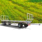 Ballenwagen Zweiachser 12T verzinkt | lange Version