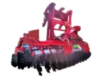 Scheibenegge Fuchs 560-mm-Teller mit Rohrwalze/ Flacheisenwalze mit Hitch