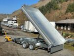 Dreiseitenkipper Humbaur HTK 3500.41 - Heavy Duty elektrisch kippbar – Bild 2