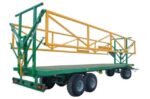 Ballenwagen Dreiachser ohne Ladungssicherung PB11 – Bild 3