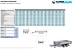 Hapert Azure H-2 - 3500 - 4050 x 2000 Parabelfederung inkl. Stoßdämpfer – Bild 8