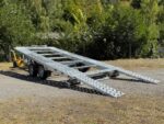 Autotransporter Böckmann AH 4321/30 - hydraulisch kippbar mit Seilwinde – Bild 2