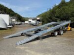 Autotransporter Böckmann AH 4321/35 - hydraulisch kippbar mit Seilwinde