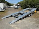Autotransporter Böckmann AH 4321/30 - hydraulisch kippbar mit Seilwinde