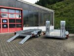Kastenanhänger Saris Magnum Explorer 3000 kg - Baumaschinentransporter