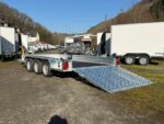 Tieflader Saris Magnum S MG 400 182 3500 3 - 4 Meter Baumaschinenanhänger Tridem – Bild 3