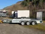 Tieflader Saris Magnum S MG 400 182 3500 3 - 4 Meter Baumaschinenanhänger Tridem – Bild 10