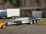 Tieflader Saris Magnum S MG 400 182 3500 3 - 4 Meter Baumaschinenanhänger Tridem – Bild 7