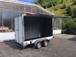 Kofferanhänger Saris FW 3,06x1,54 mit 2m Innenhöhe & Verkaufsklappe! – Bild 14