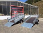 Kastenanhänger Stema Rex 25 - kompakter Kippanhänger mit Auffahrrampe