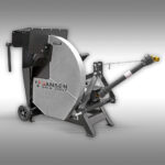 Brennholzsäge / Wippsäge Jansen SMA-700T, 700 mm Blatt, Zapfwelle