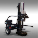 Holzspalter Jansen HS-22A62, 22 t, 62cm, Benzinmotor, stehend+liegend – Bild 4
