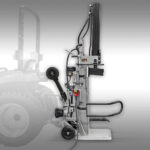 Holzspalter Jansen TS-30K, 30 t Kombi (Zapfwelle+Elektro), Stammheber – Bild 4