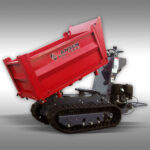 Raupendumper Jansen RD-1000, Kettendumper Motordumper, 3 Seiten-Kipper – Bild 2