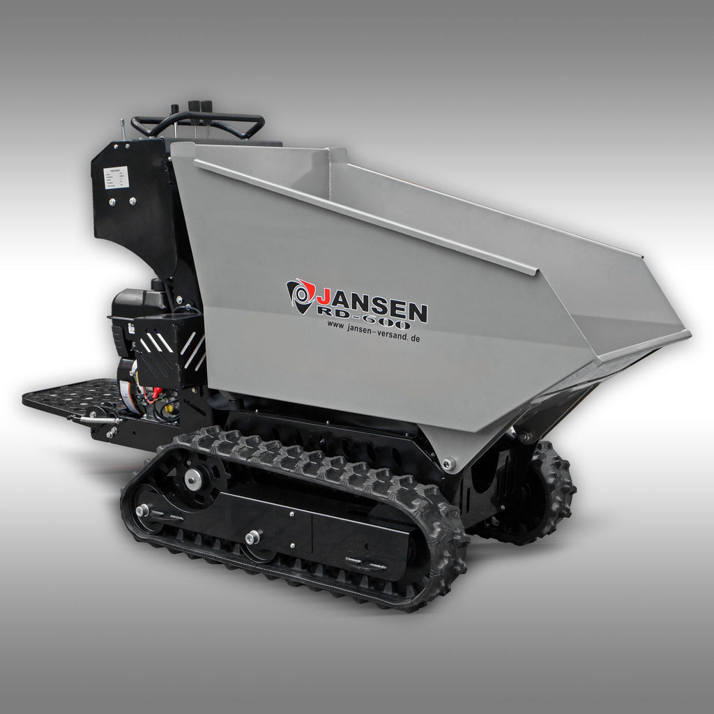 1515014_01kwhlDySxH4eZ0_1024x.jpg Raupendumper Jansen RD-600, Benzinmotor, hydrostatisch, Kettendumper – Bild 1