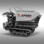 Raupendumper Jansen RD-300pro, hydraulische Mulde mit Hochkippsystem – Bild 3