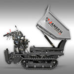 Raupendumper Jansen RD-300pro, hydraulische Mulde mit Hochkippsystem – Bild 8