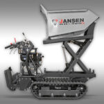 Raupendumper Jansen RD-300pro, hydraulische Mulde mit Hochkippsystem – Bild 6