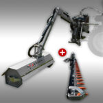 Hydraulischer Heckmulcher/Mähbalken Jansen HMS-100(180) Mähwerk/Balken