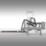 Traktor Hecken Schere Jansen THS-180, Mähbalken, Frontlader, 180 cm – Bild 7