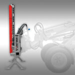 Traktor Hecken Schere Jansen THS-180, Mähbalken, Frontlader, 180 cm – Bild 2