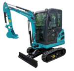 Akrotect-Bagger AK 20-1 mit Kabine
