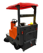 Aufsitz-Kehrmaschine mit Dach Graefer KM160-PRO – Bild 4