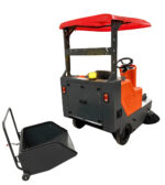 Aufsitz-Kehrmaschine mit Dach Graefer KM160-PRO – Bild 6