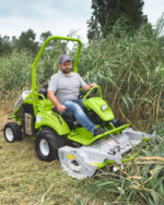 Grillo Aufsitzmäher mit frontal angelegtem Schlegelmäher FK 700 – Bild 6