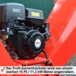 Hecht 6642 Gartenhäcksler – Bild 7