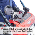Hecht 9666 Benzin Schneefräse – Bild 13
