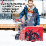 Hecht 9666 Benzin Schneefräse – Bild 10