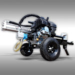 Holzspalter Jansen HS-12L53, 12 t, 50cm, liegend, Benzinmotor 6,5 PS – Bild 3