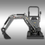 Jansen MB-700 Minibagger, 8,5 PS Benzin, Komplett-Set, Verstellfahrwerk – Bild 4