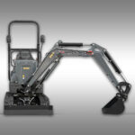 Jansen MB-700 Minibagger, 8,5 PS Benzin, Komplett-Set, Verstellfahrwerk – Bild 5