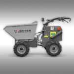 Motorschubkarre Jansen MSK-800X, 800W Elektromotor, 4x4, ALLRADANTRIEB – Bild 2