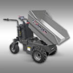 Jansen Motorschubkarre MSK-500 pro, 1000 Watt Elektromotor, Minidumper – Bild 3