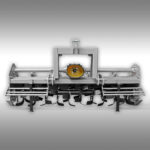 Traktorfräse Jansen TBF-220, Bodenfräse, Heckfräse, Ackerfräse. 2,20 m – Bild 2