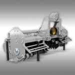 Traktorfräse Jansen TBF-220, Bodenfräse, Heckfräse, Ackerfräse. 2,20 m – Bild 3