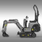 Minibagger Jansen MB-800, Kompaktbagger, Benzin, Komplett-Set