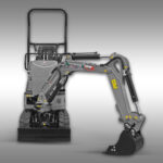 Minibagger Jansen MB-800, Kompaktbagger, Benzin, Komplett-Set – Bild 7