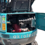 Akrotect Bagger AK 100-2 mit und ohne Verstellfahrwerk – Bild 8