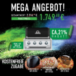 Broil King Regal 420 Schwarzer Einbau-Gasgrill – Bild 2