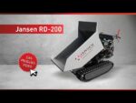 Raupendumper Jansen RD-200, hydraulische Mulde, 9 PS Benzinmotor – Bild 8